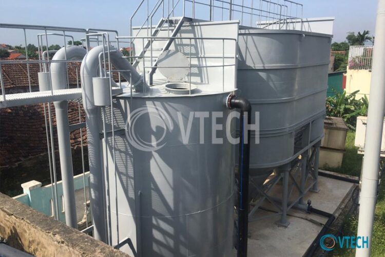 Water treatment system with a capacity of 2,000m3/day in Le Thuy district, Quang Binh province, Vietnam