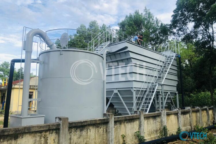 Renovating the clean water treatment plant